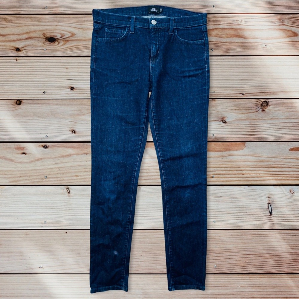 Q2 Kate Spade Saturday jeans Women's 28 6 Made in USA Straight Leg
